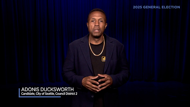 Adonis Ducksworth, candidate for City of Seattle, Council District 2 Adonis Ducksworth, candidate for City of Seattle, Council District 2