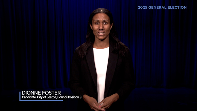 Dionne Foster, candidate for City of Seattle, Council Position 9 Dionne Foster, candidate for City of Seattle, Council Position 9