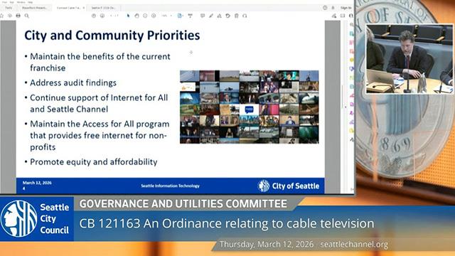 Governance and Utilities Committee 3/12/2026 on Explore Videos Page Governance and Utilities Committee 3/12/2026