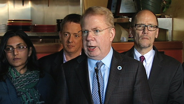 Press Conference: Seattle's Minimum Wage