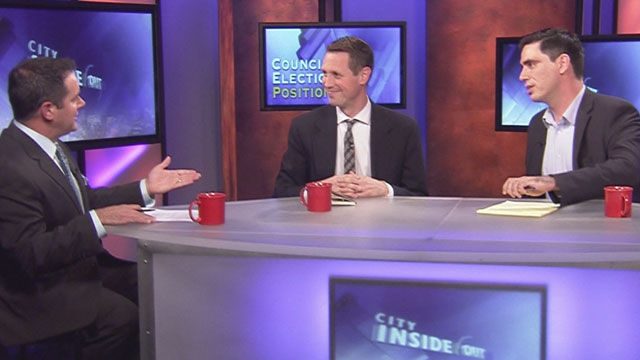 City Inside/Out: Council Elections - Johnson vs. Maddux 10/2/15