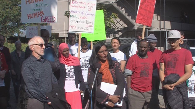 Council Press Conference of 10/1/15: Tenant Living Conditions in Columbia City