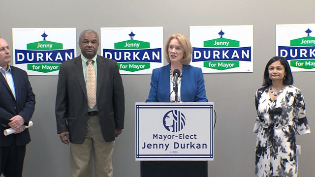 Seattle Mayor-Elect Jenny Durkan Announces Transition Committee Co-Chairs