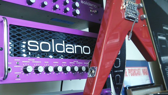 Custom guitar amp designer & craftsman Mike Soldano