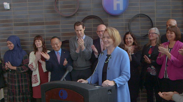 Mayor, students celebrate passage of Families, Education, Preschool and Promise Plan