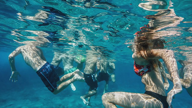 Deb Achak’s swimmer’s-eye view