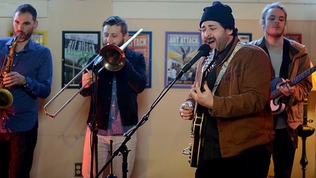 James Anaya & The Current perform “The Let Down”