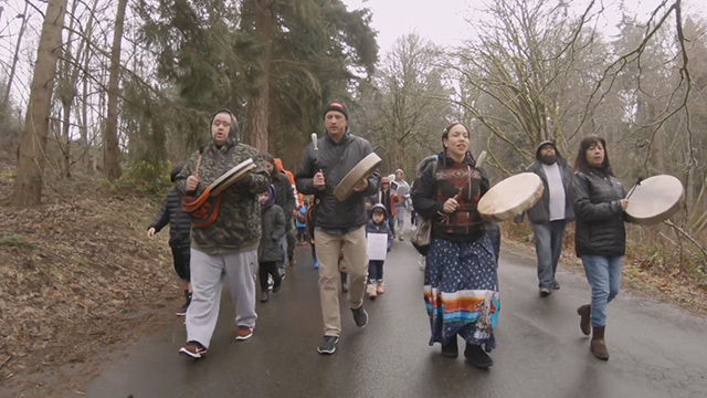 Native Americans commemorate occupation of Fort Lawton