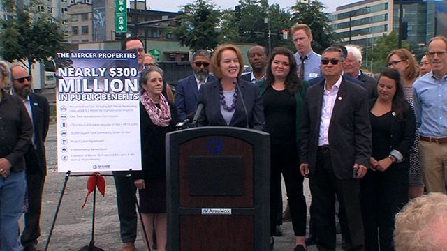 Mayor announces plans for sale of city-owned Mercer St. properties