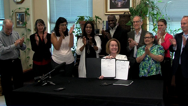 Mayor signs legislation investing $50M in permanent supportive housing