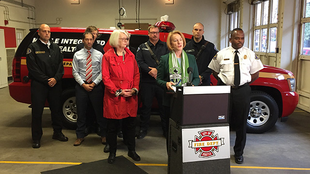 Mayor Durkan, Chief Scoggins help launch "Health One" unit