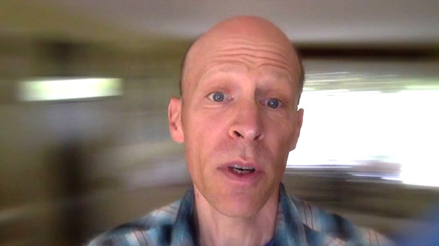 A twirling selfie from Chris Ballew