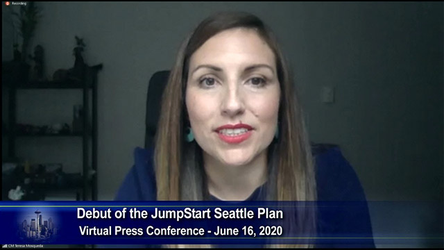 CM Mosqueda, community & housing advocates, debut JumpStart Seattle Plan