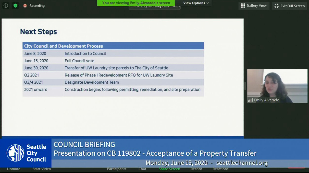 Council Briefing 6/15/20