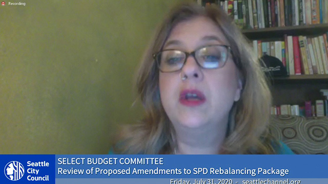 Select Budget Committee Session II 7/31/20