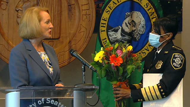 Durkan & SPD leadership discuss the 2020 budget & recent increase in gun violence