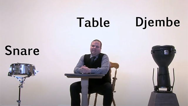 Percussion with Aaron Walker-Loud (Challenge 1)