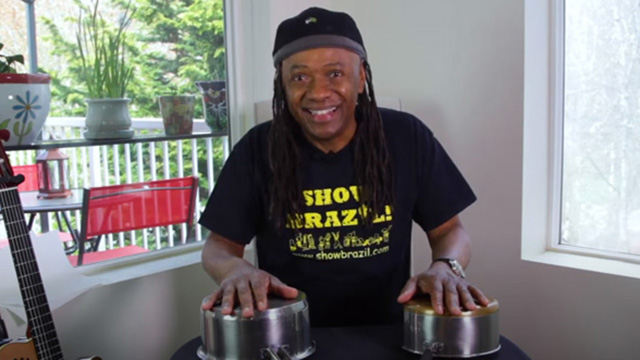 Drumming Samba Rhythm with Eduardo Mendonça