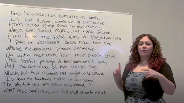 Romeo and Juliet, the "Prologue," and Breaking Down the Text with Kim Douthit