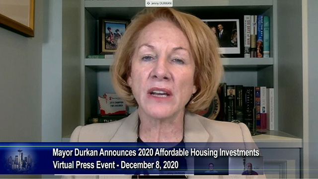 Mayor Durkan announces 2020 affordable housing investments  