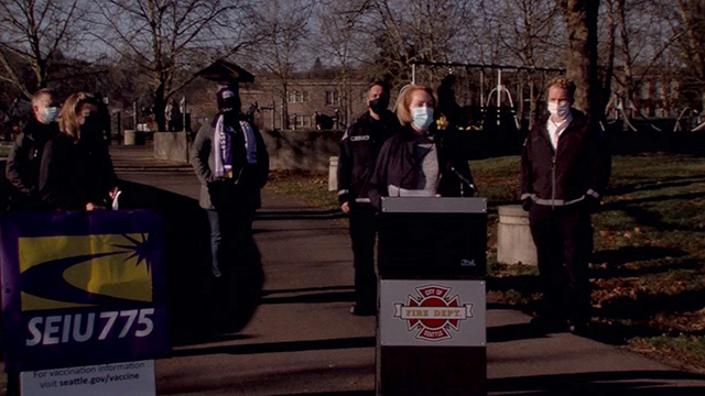 Mayor, City & Union Leaders discuss city’s vaccination efforts 