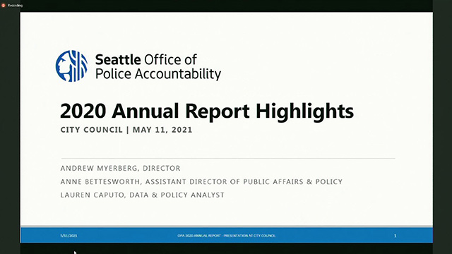 Public Safety & Human Services Committee 5/25/21