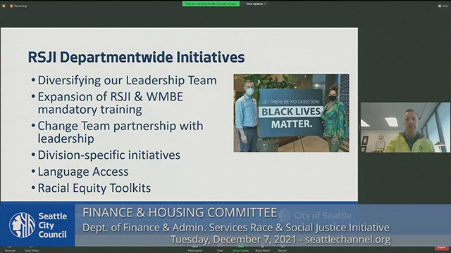 Finance & Housing Committee Public Hearing 12/7/21