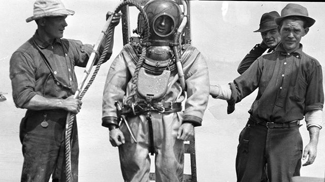 Favorite Archival Object: Diver Photograph