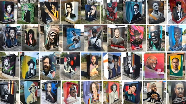 CityStream: Native Artifacts, Intersection Art & Free Eye Care 