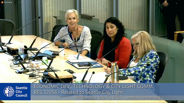 Economic Development, Technology & City Light Committee 7/13/22