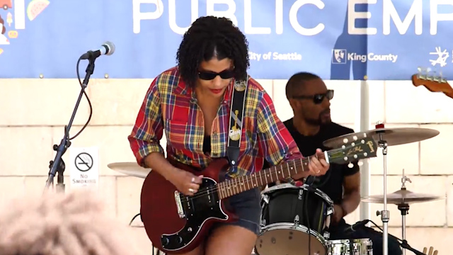 The Black Tones perform during Welcome Back Bash