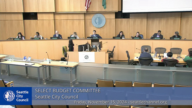 Select Budget Committee 11-15-24 Session I