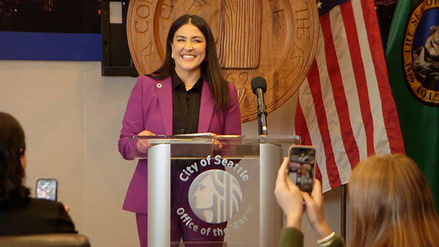 Mina Hashemi sworn in as director of Seattle's Office of Intergovernmental Relations