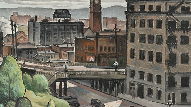 Art Zone: Wing Luke Museum exhibit “Side by Side: Nihonmachi Scenes by Tokita, Nomura, and Fujii"