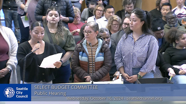 Select Budget Committee Public Hearing 10/16/24