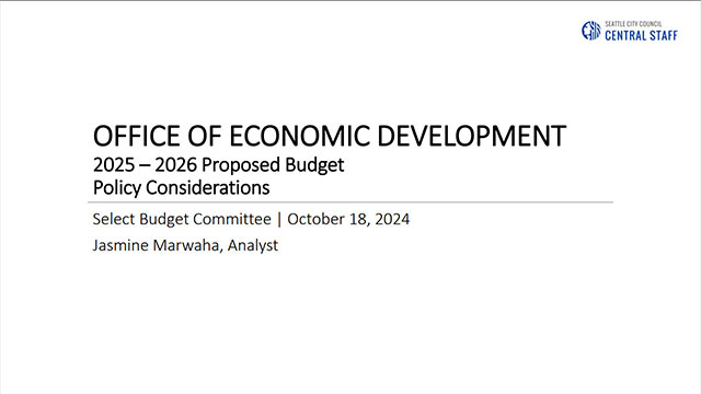 Select Budget Committee 10/18/24 Session II