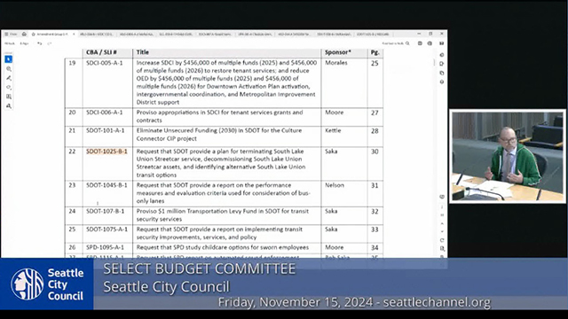 Select Budget Committee 11-15-24 Session II