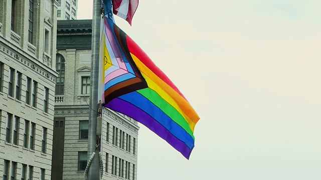 City of Seattle raises LGBTQ+ Pride Flag at City Hall