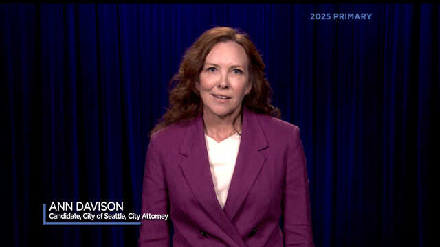 Ann Davison, candidate for City of Seattle City Attorney Ann Davison, candidate for City of Seattle City Attorney