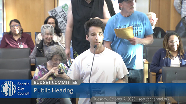 Select Budget Committee Public Hearing Session II 10-7-25