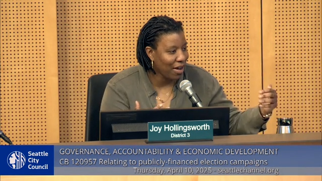 Governance, Accountability and Economic Development Committee 4-10-2025