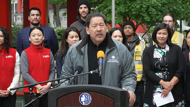 Mayor announces new investments in Chinatown-International District