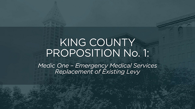 King County, Proposition No. 1: Medic One - Emergency Medical Services Replacement of Existing Levy