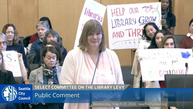 Select Committee on the Library Levy 3-25-2026