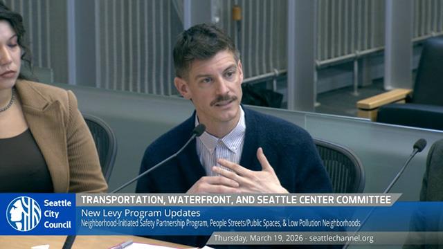 Transportation, Waterfront, and Seattle Center Committee 3-19-2026